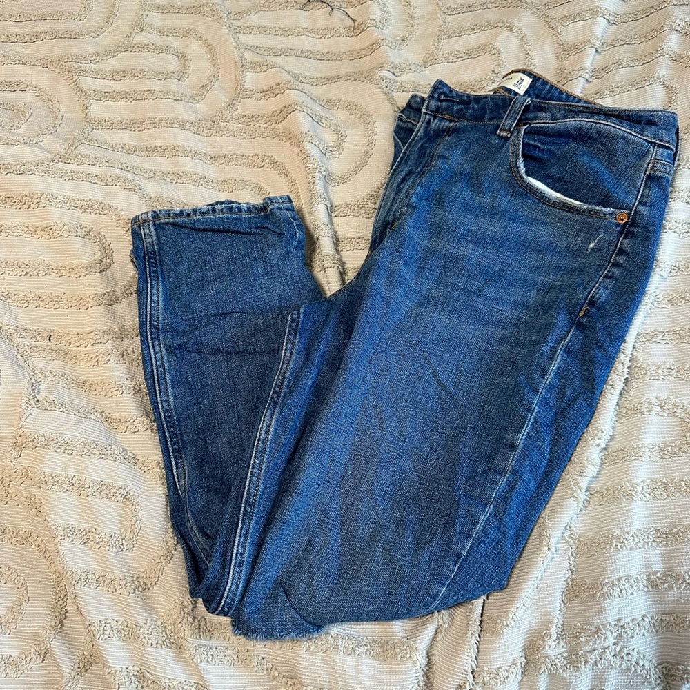 Abercrombie skinny curve love jeans short size 12